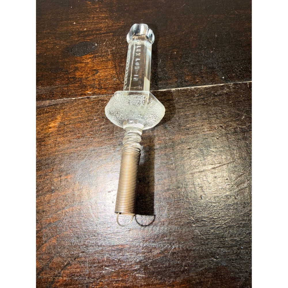 Vintage Silex Lox-In Glass Coffee Filter Rod for Vacuum Pot Coffee Maker Clear‎